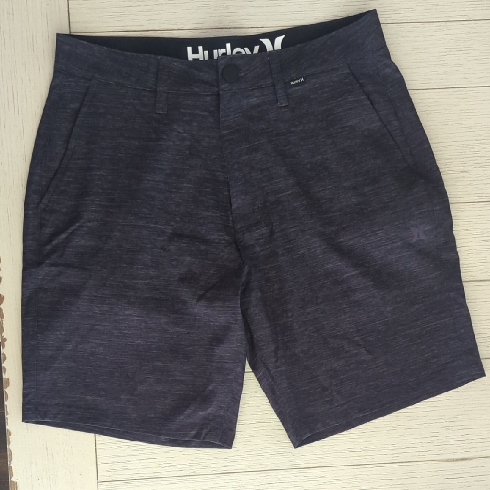 Hurley Men's Dark Gray Hybrid Shorts